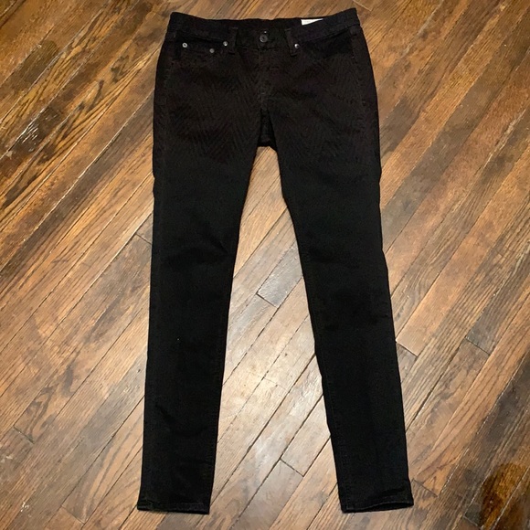 rag & bone chevron ombre skinny jeans. Size 29. - Picture 3 of 12